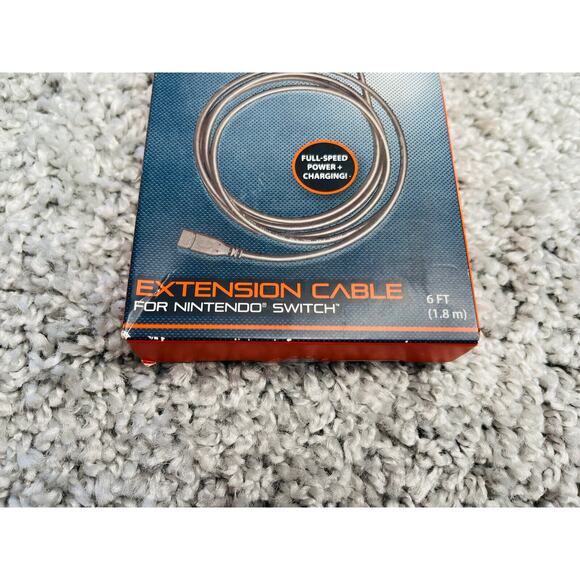 Nintendo Extension Charging Cables Switch 6' Switch Blackweb Electronics - Picture 5 of 8